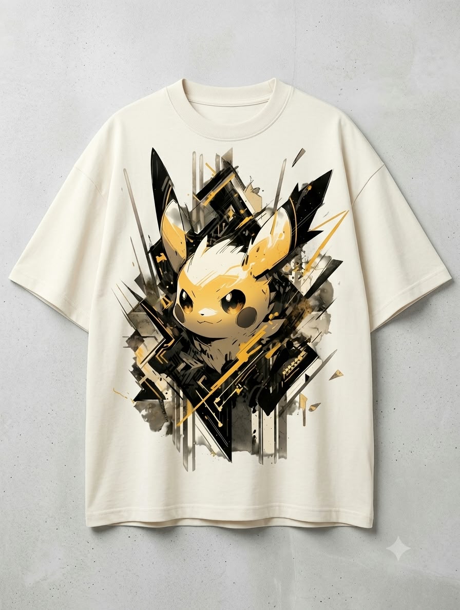 Vortex Yellow Heavyweight Boxy Tee
